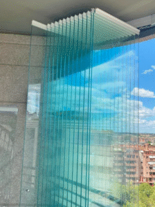 Vetrate panoramiche ad impacchettamento